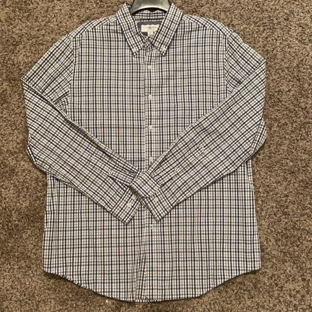Men’s XL slim fit club room button down shirt